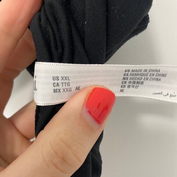 NEW Jenni Intimates Black Bra Size XXL - Picture 4 of 5